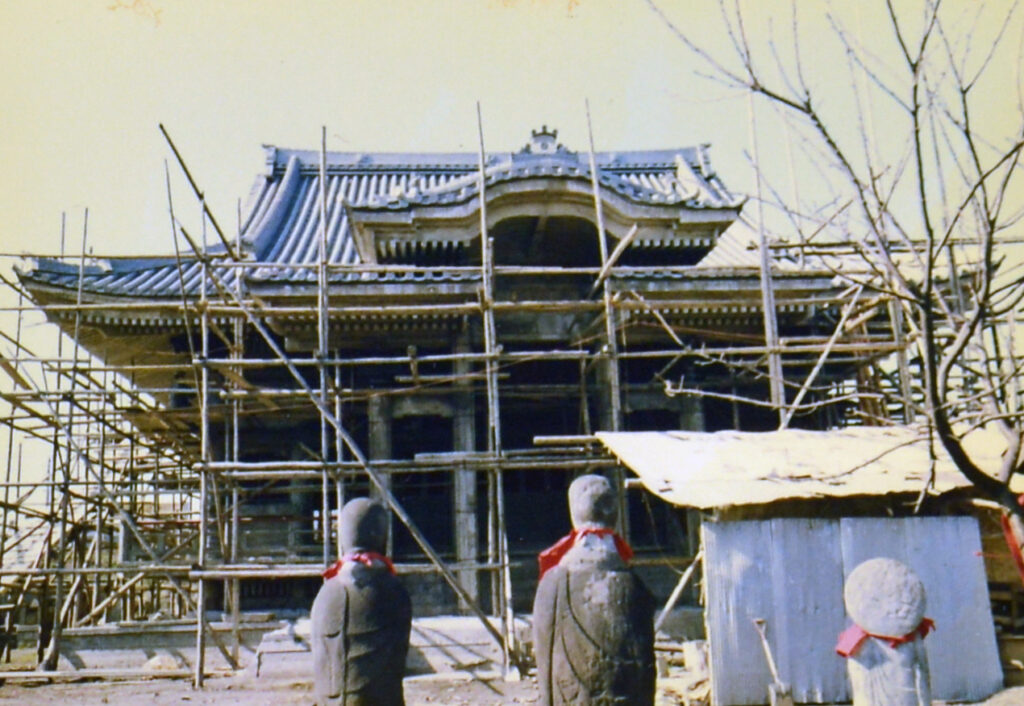 金藏院 立て直し